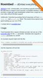 Mobile Screenshot of noembed.com